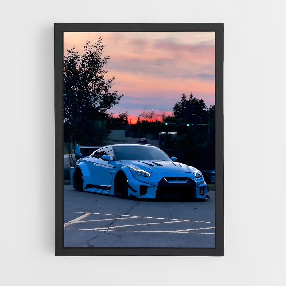Poster splendide Gt-r r – affiche Nissan (vue 2)